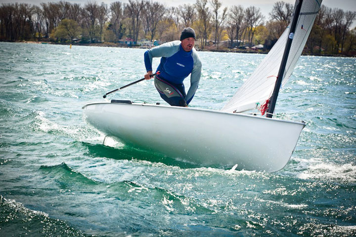 Training for the 2012 Olympics on Toronto Harbour