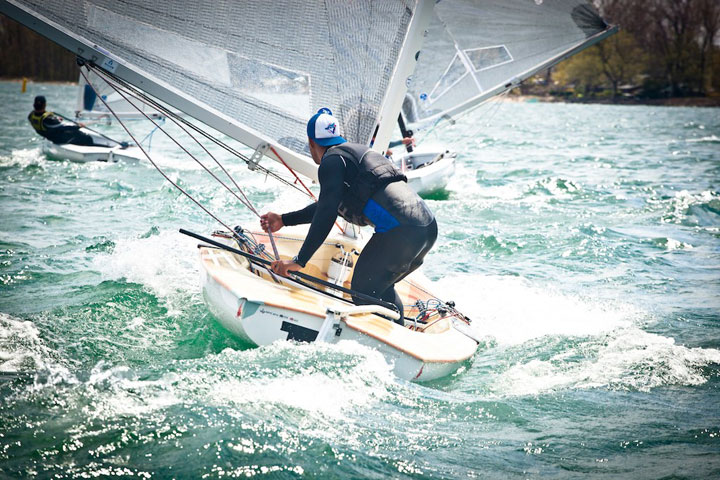 Training for the 2012 Olympics on Toronto Harbour