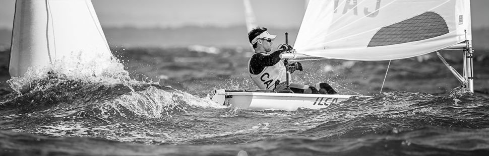 LIAM BRUCE - Canadian Sailing Development Squad - Rounding Leeward