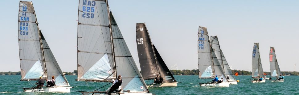 battling for a lane off the start line