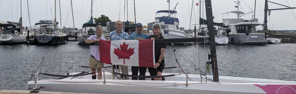 TEAM CANADA 1 (L to R) Chris Jonas, Brian Arthur, Theo Weber, Gary Butler
