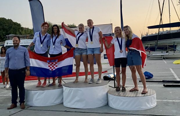 Europeans podium Europeans podium