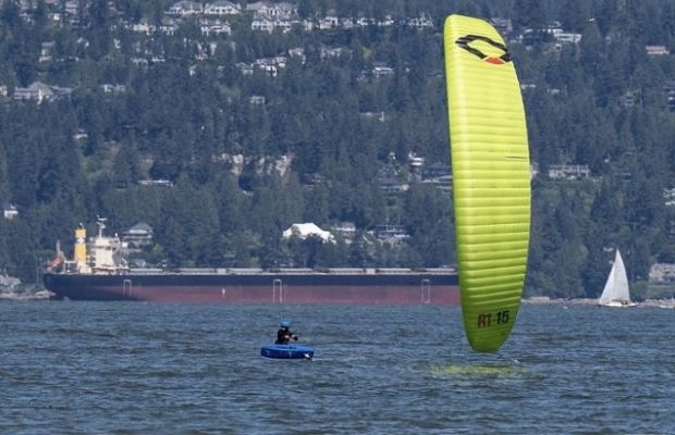 Sailing in English Bay