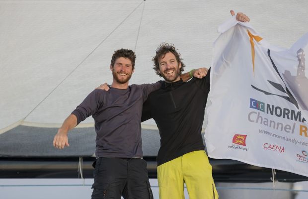 finishing the Normandy channel race