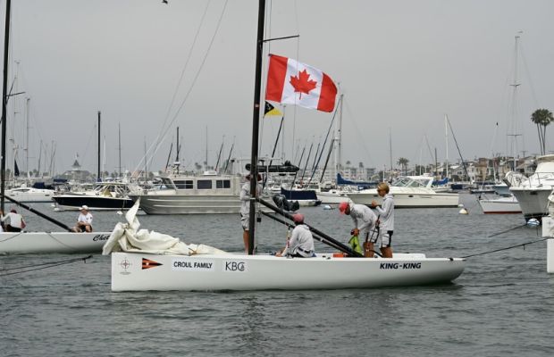 True North Preparing for a race day in Newport Beach, CA True North Gov Cup