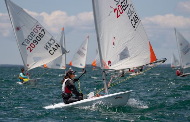 Competing at the 2023 Orange Bowl International Regatta in Miami Competing at the 2023 Orange Bowl International Regatta in Miami