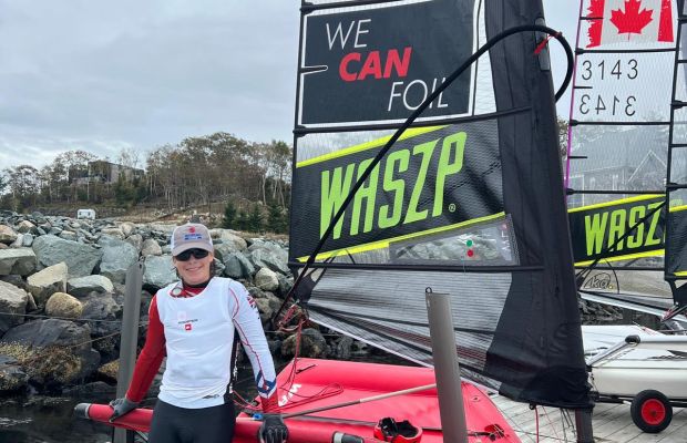 Callum at CanFoil Cup 2023 Callum at CanFoil Cup 2023