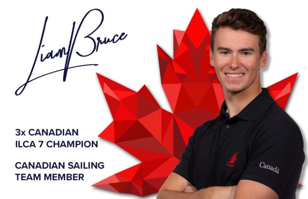 LIAM BRUCE - 3X Canadian Champion & Canadian Sailing Team