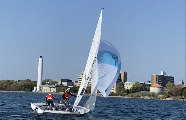 Downwind Sailing Shot