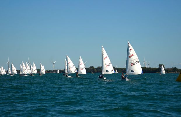 Leading a race at youth Champs 2025