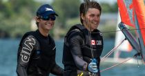 all smiles after the race